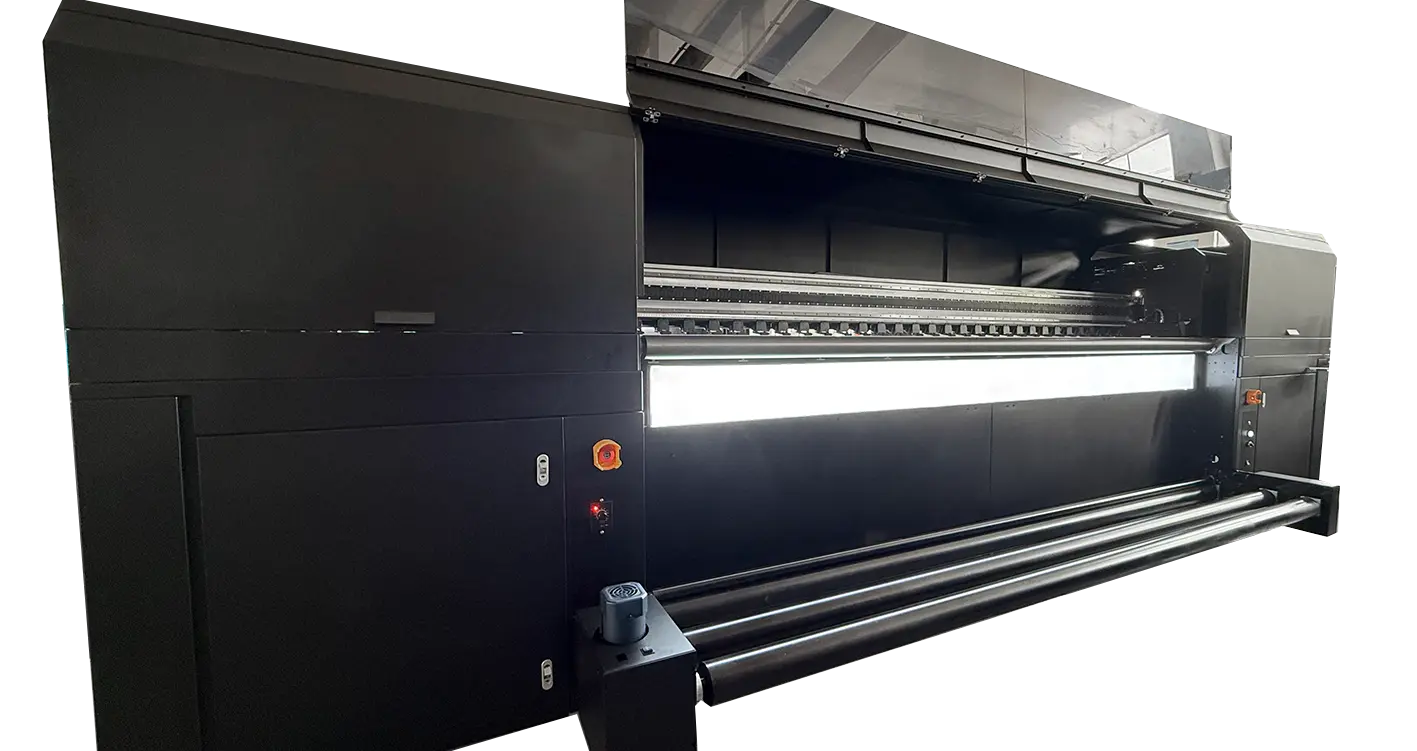 Eco-Friendly UV Instant-Curing Production Beyond Solvent Printing