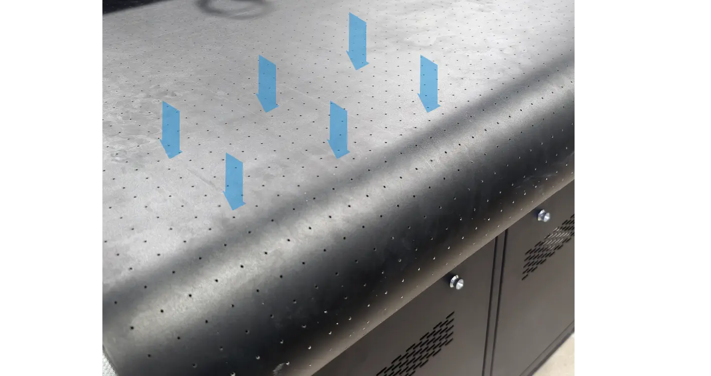 1.2m High-Density Perforated Belt